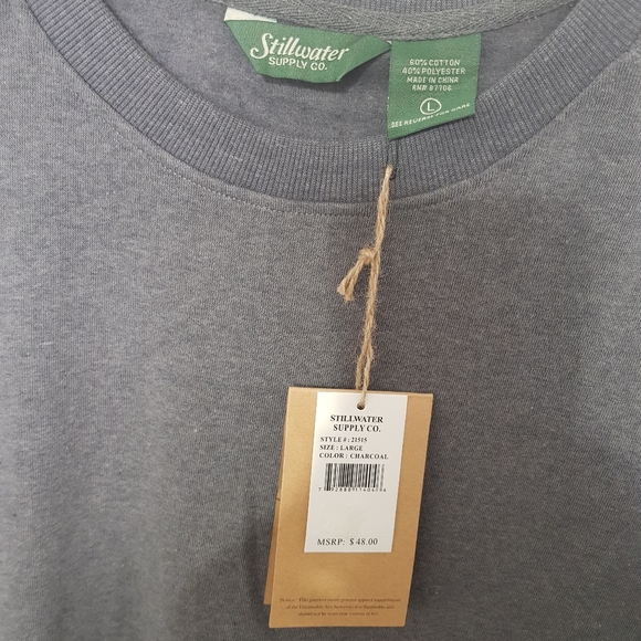 NWT Stillwater Supply Co Crossover Sweater - Picture 3 of 3